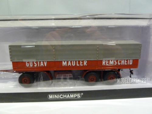 MAN F8 Pritschenwagen + Kassbohrer 3 Achs Trailer