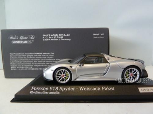 Porsche 918 Spyder Weissach Package